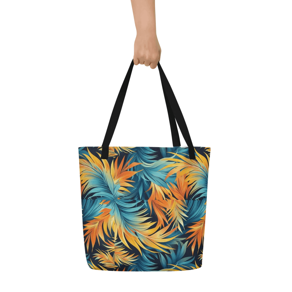 Tropical Flow Large Tote Bag product image (8)