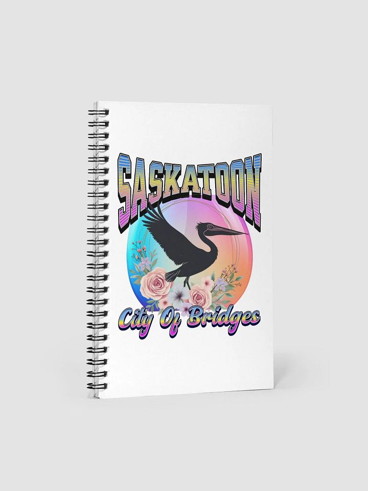 Saskatoon Pelican City of Bridges Notebook product image (1)