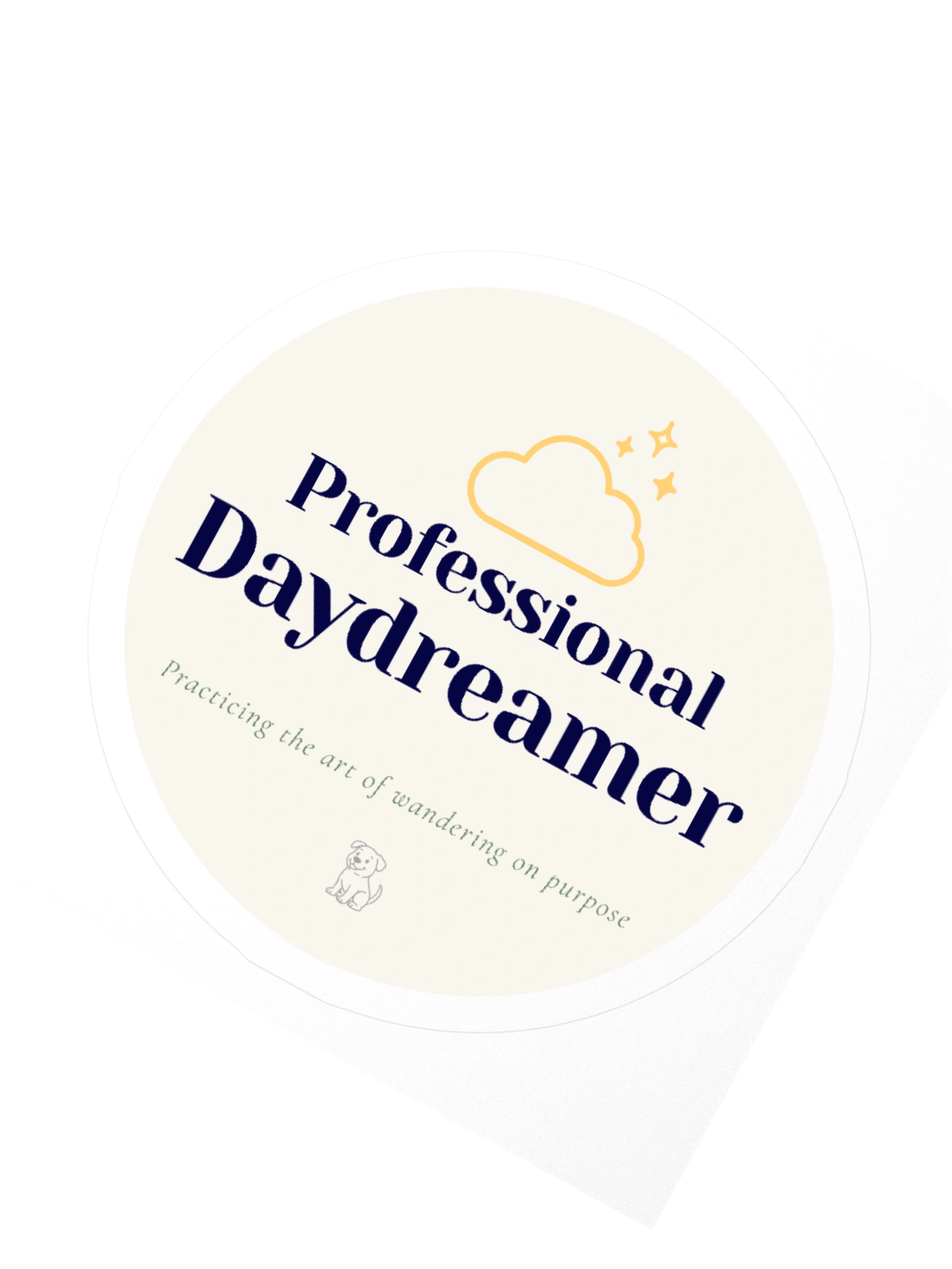 Professional Daydreamer Sticker product image (4)