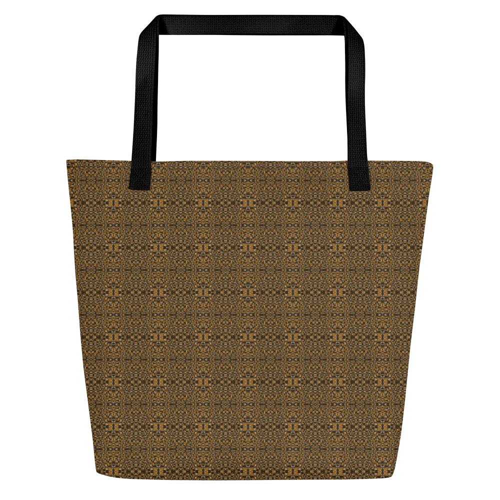 Golden Ember – Large Tote Bag with Pocket product image (1)