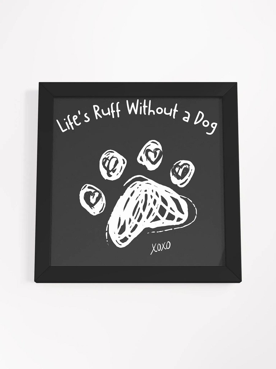 Life's Ruff Without a Dog Canvas Wall Art product image (56)