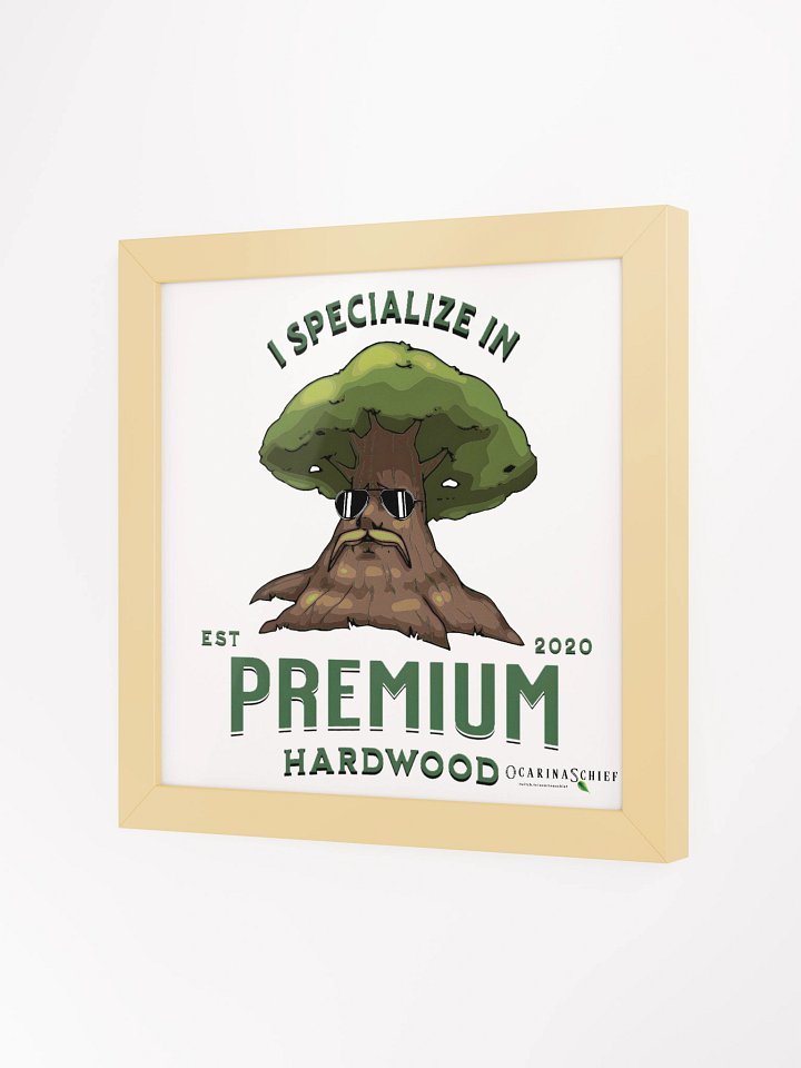 Premium Hardwood Framed High-Quality Matte Poster product image (6)