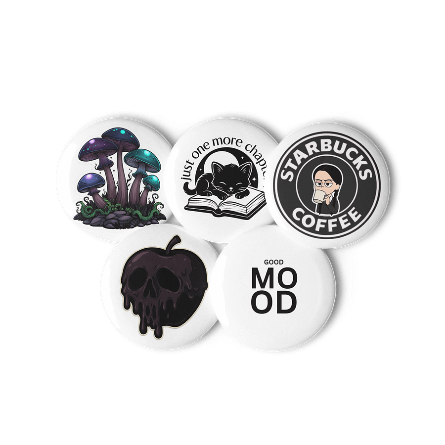 Moody Pin Button Set product image (3)