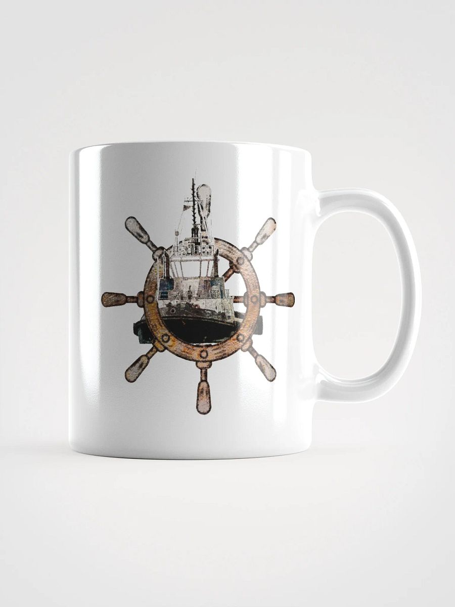Ship Wheel & Tug Chief Mug 11oz, 15oz, & 20oz product image (1)