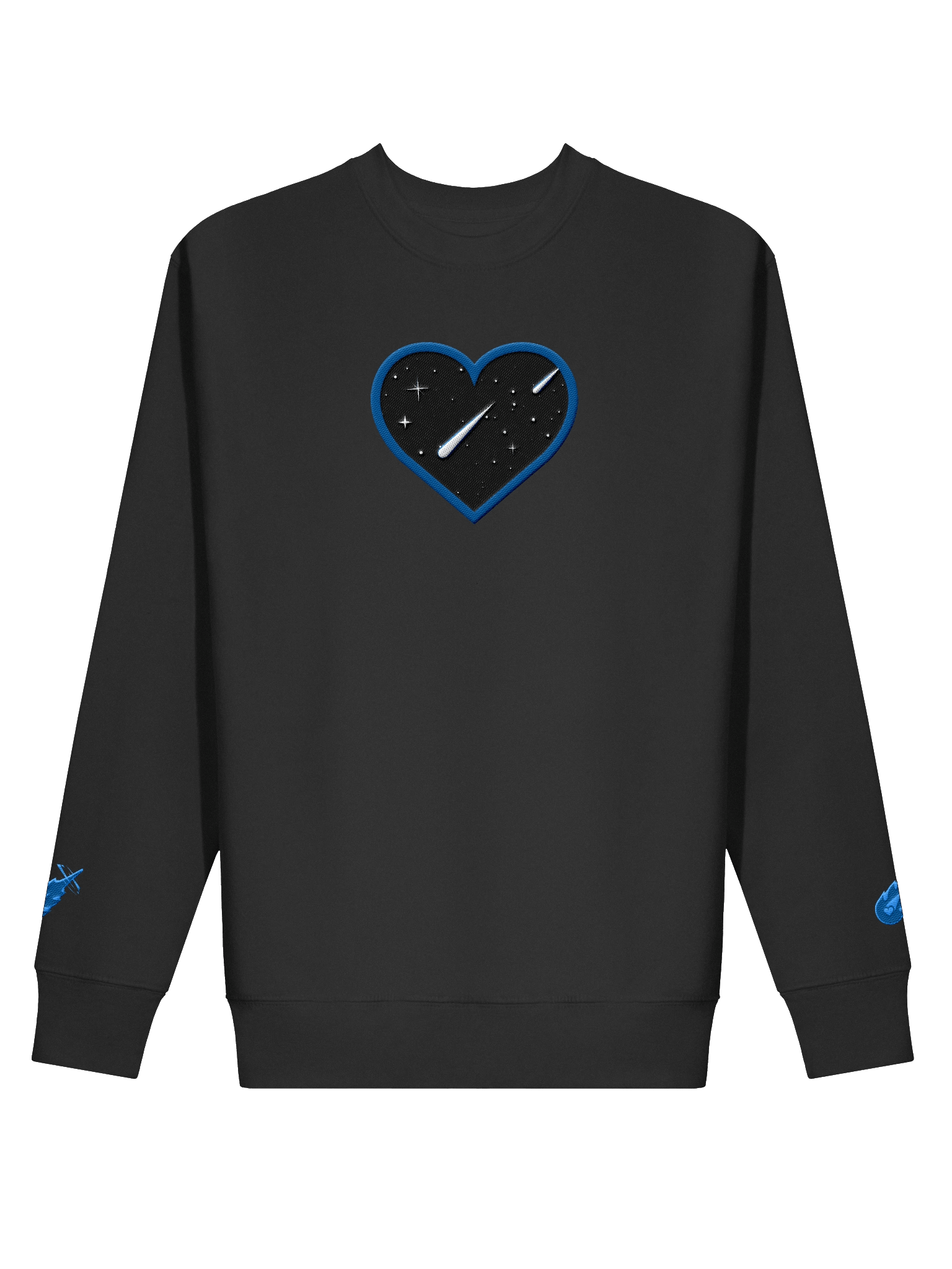 Embroidered Space Heart Long Sleeve Tee product image (2)