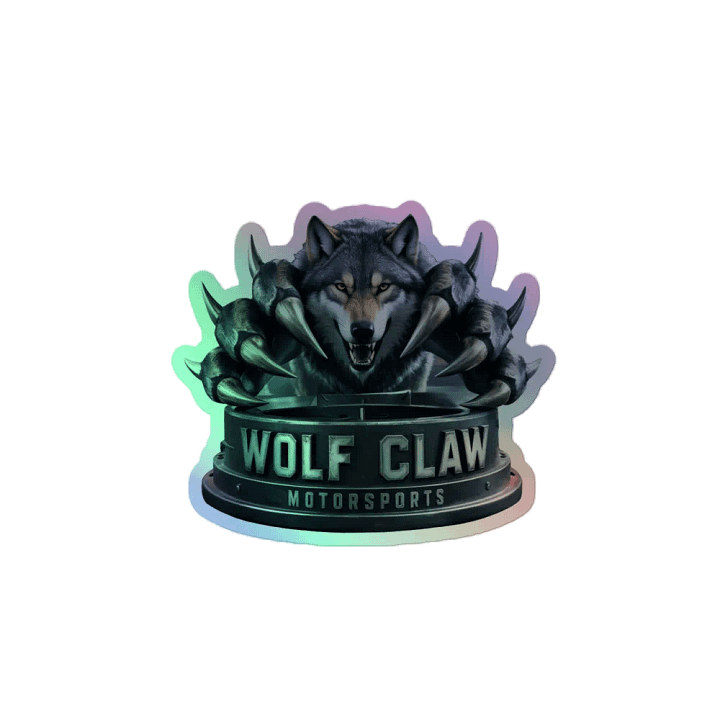 Wolf Claw Holographic Sticker Sheet product image (2)
