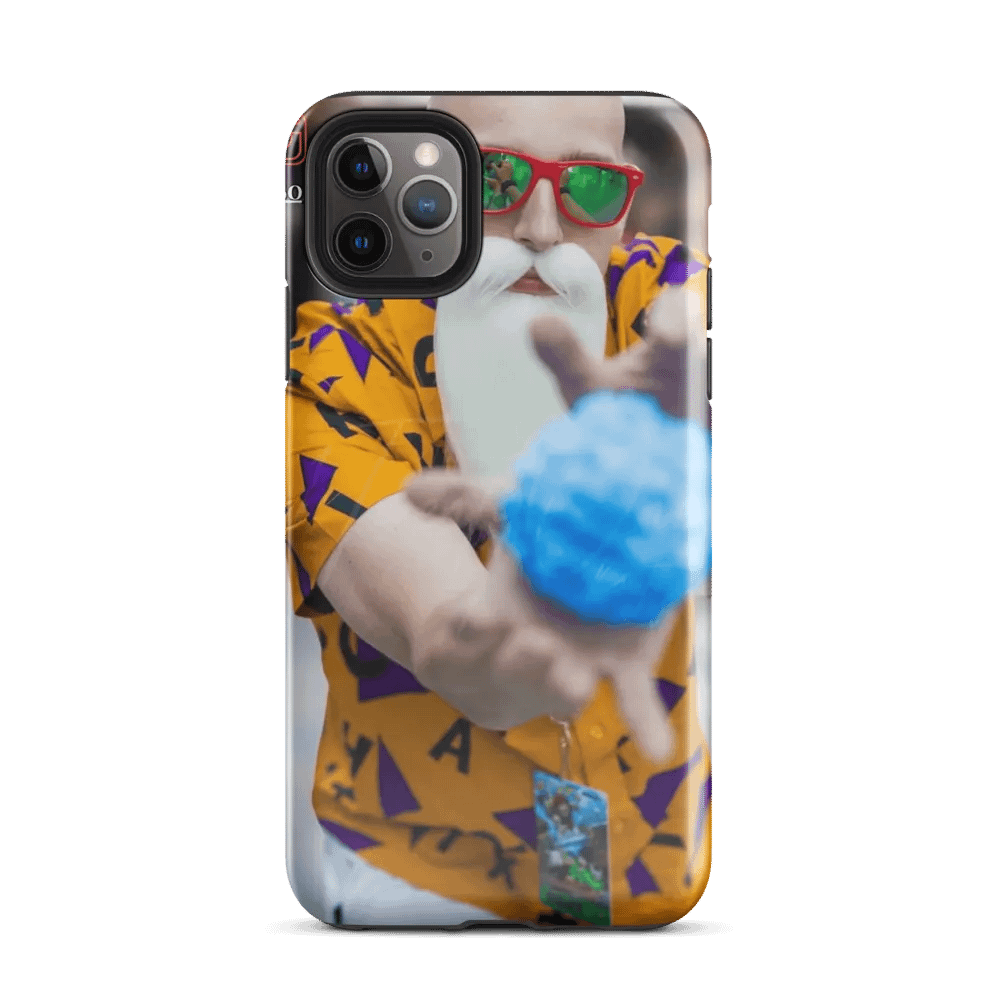 Dragon Ball – Master Roshi Cosplay iPhone Case (Kamehameha Shot) featuring jonb0317 product image (2)