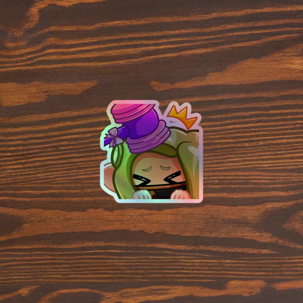 TGSR BONK Holographic Sticker Set product image (3)
