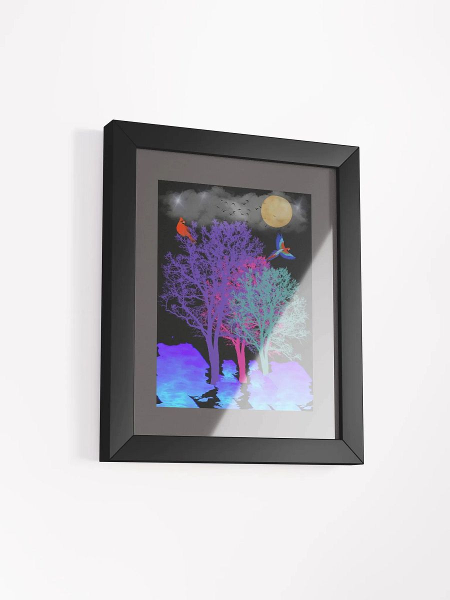 Surreal Moonlit Reflections Framed Poster product image (8)