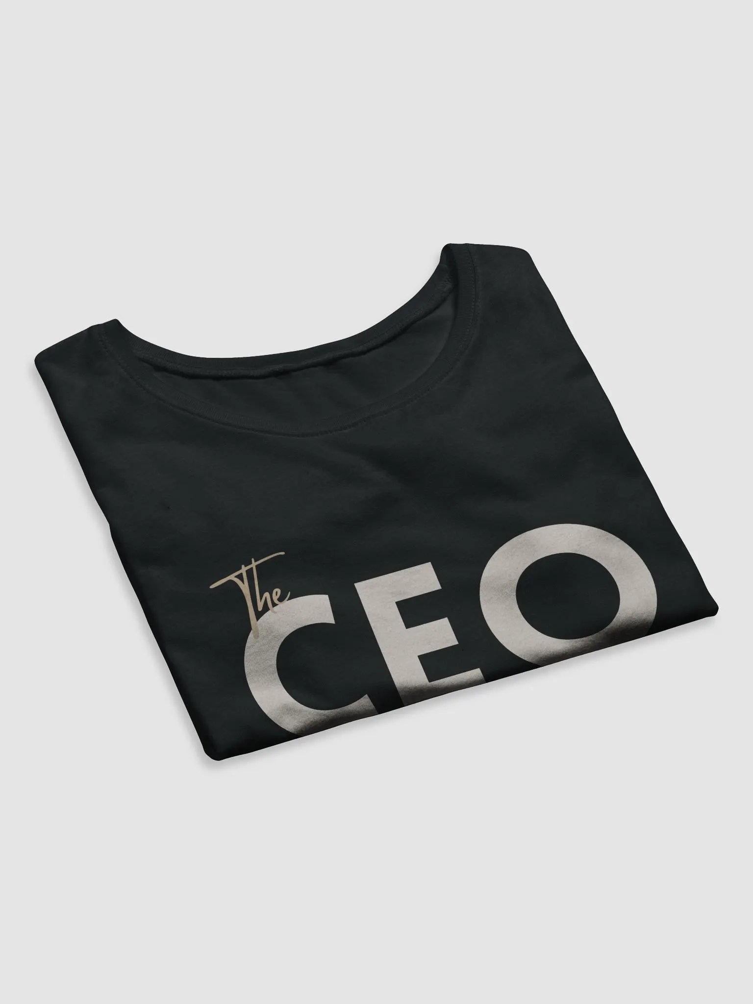 The CEO Cropped Tshirt - Black product image (4)