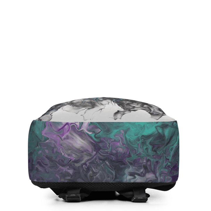 Acrylic Pour Printed Backpack- Original FCCA Design product image (2)