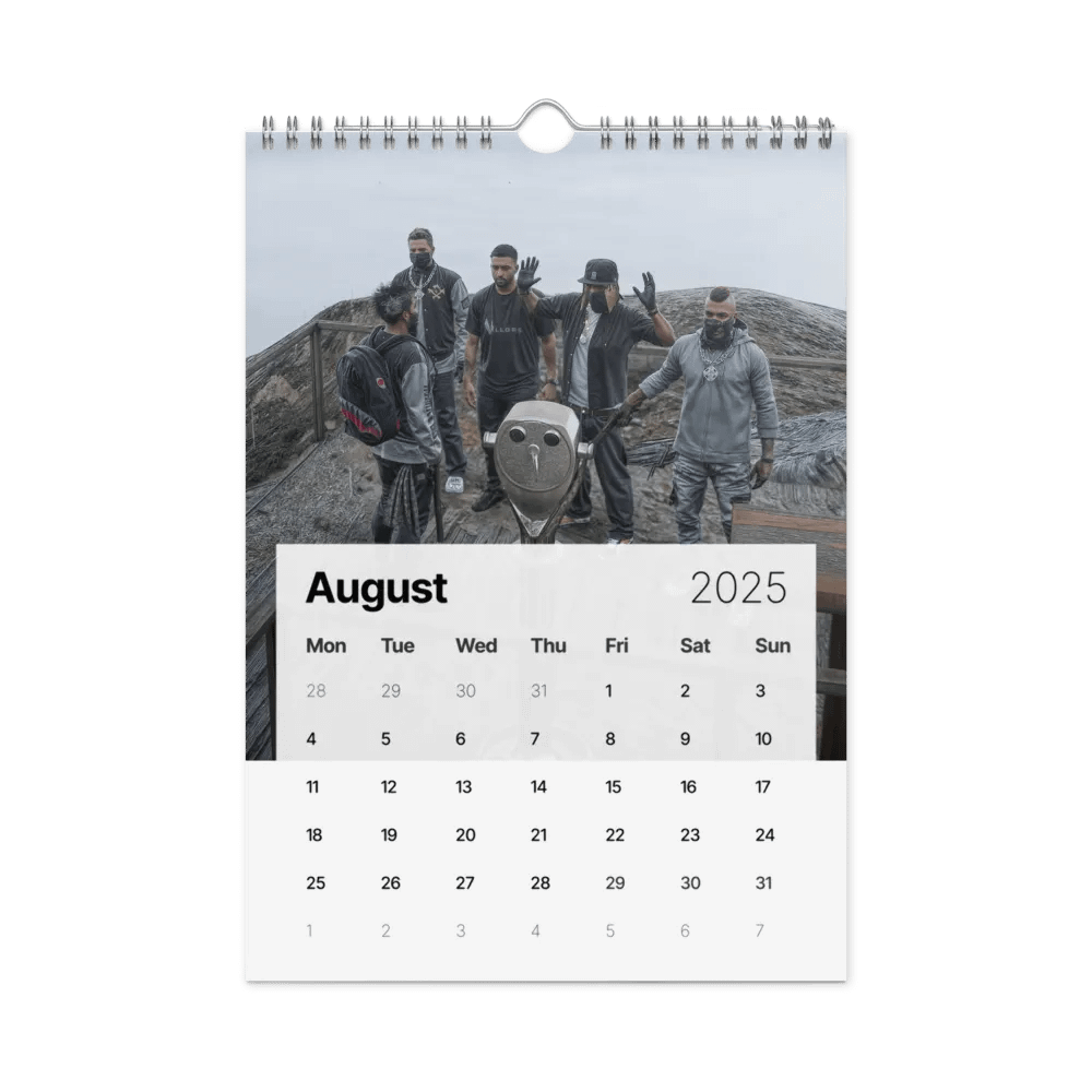 The Bowery 2025 calendar product image (2)