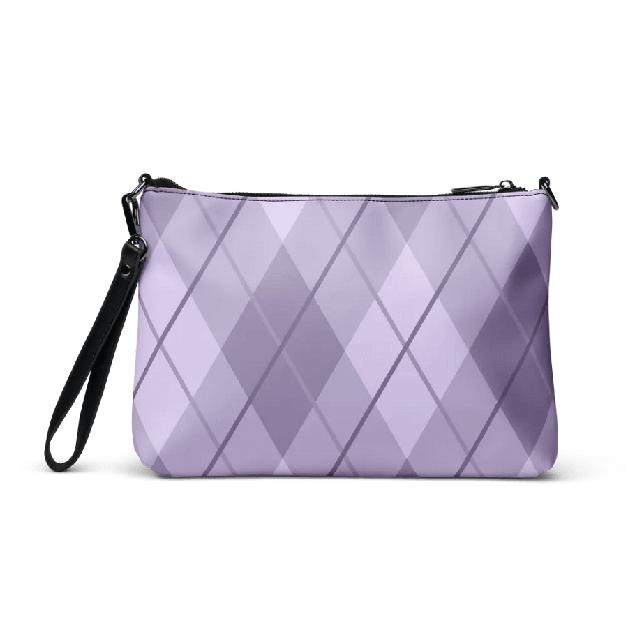 Lilac Argyle Crossbody Bag product image (3)