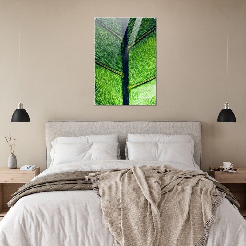 GREEN LEAF GLOSSY ACRYLIC PRINT product image (5)