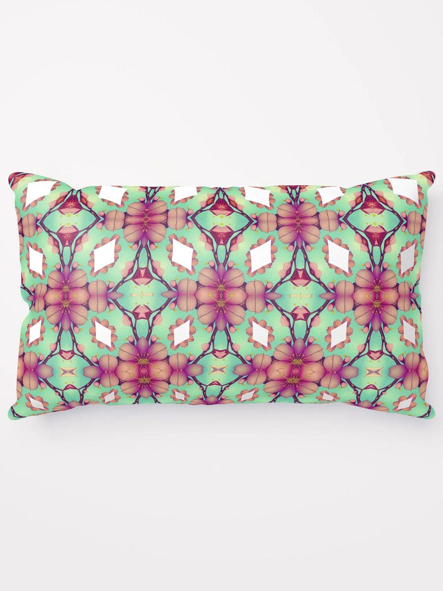 Elegant Diamond & Floral Pillow product image (5)