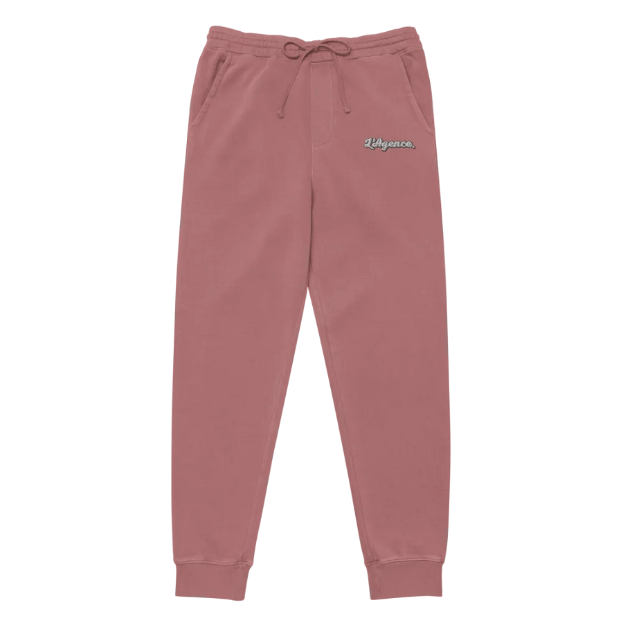 L'AGENCE EMBROIDERED SWEATPANTS MAROON product image (2)