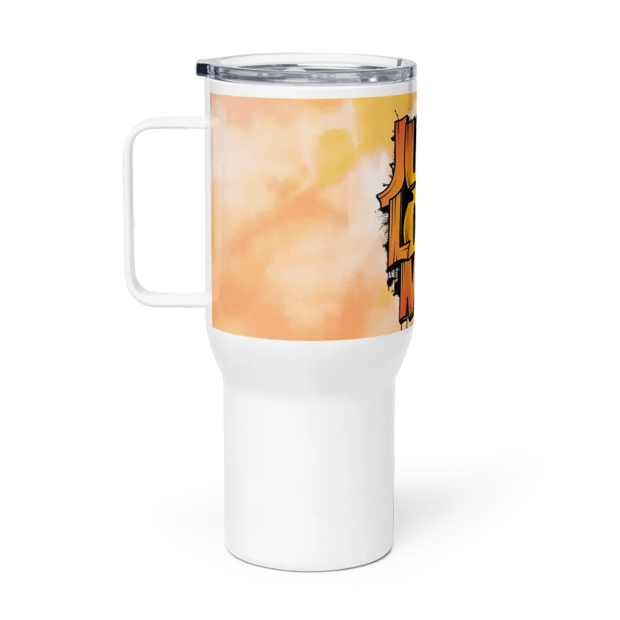 Vibrant Love Graffiti Travel Mug product image (1)