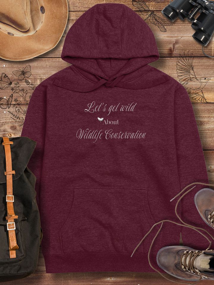 Let’s Get Wild About Wildlife Unisex Premium Hoodie product image (1)
