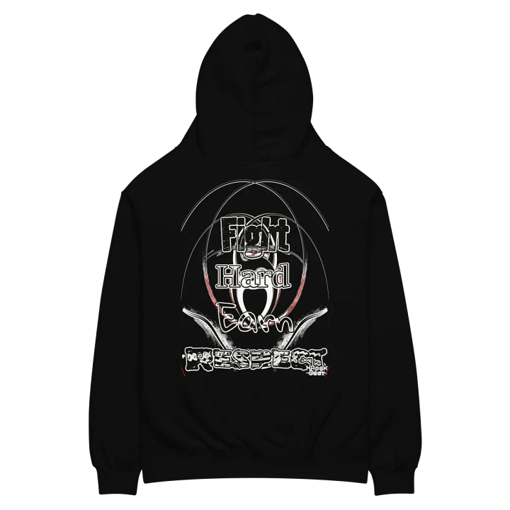 Fight Hard Earn Respect - Unisex Premium Oversized Hoodie product image (2)