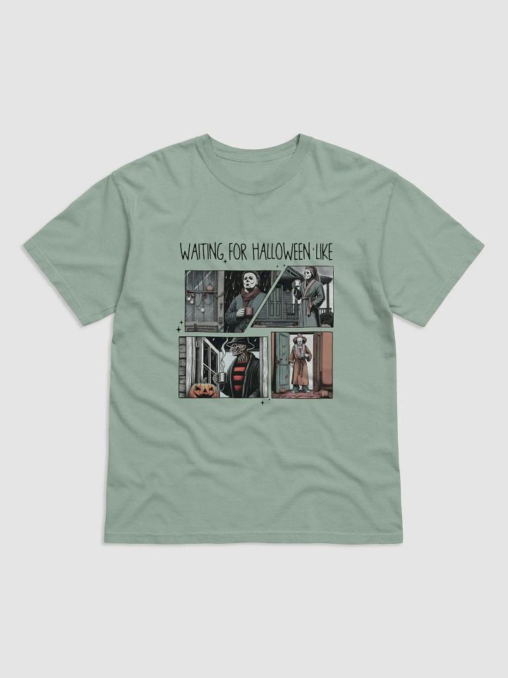 Waiting for Halloween: Michael Myers, Jason Voorhees, Freddy Krueger, and Pennywise in Cozy Autumn Vibes product image (14)