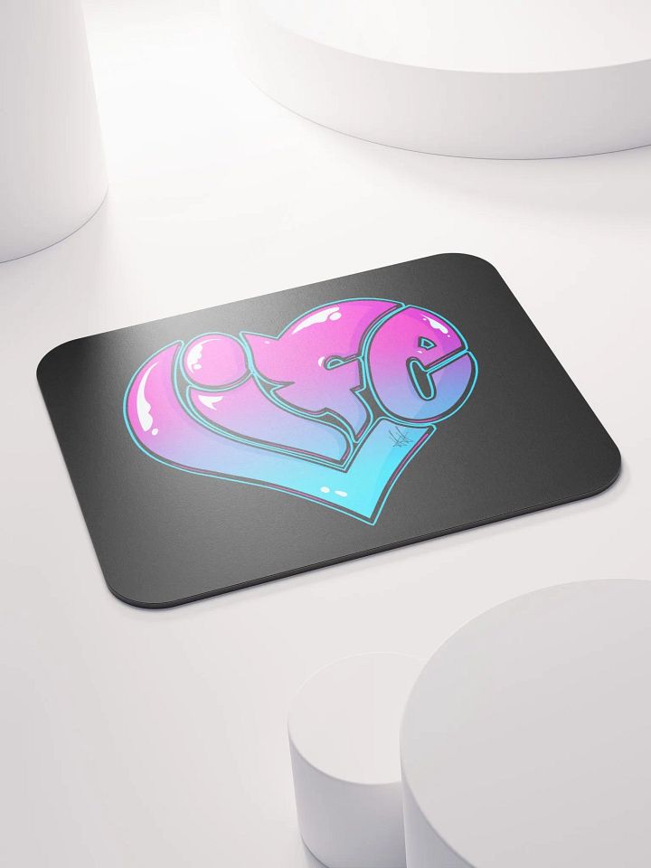 Love Life Klassik Mouse Pad product image (1)
