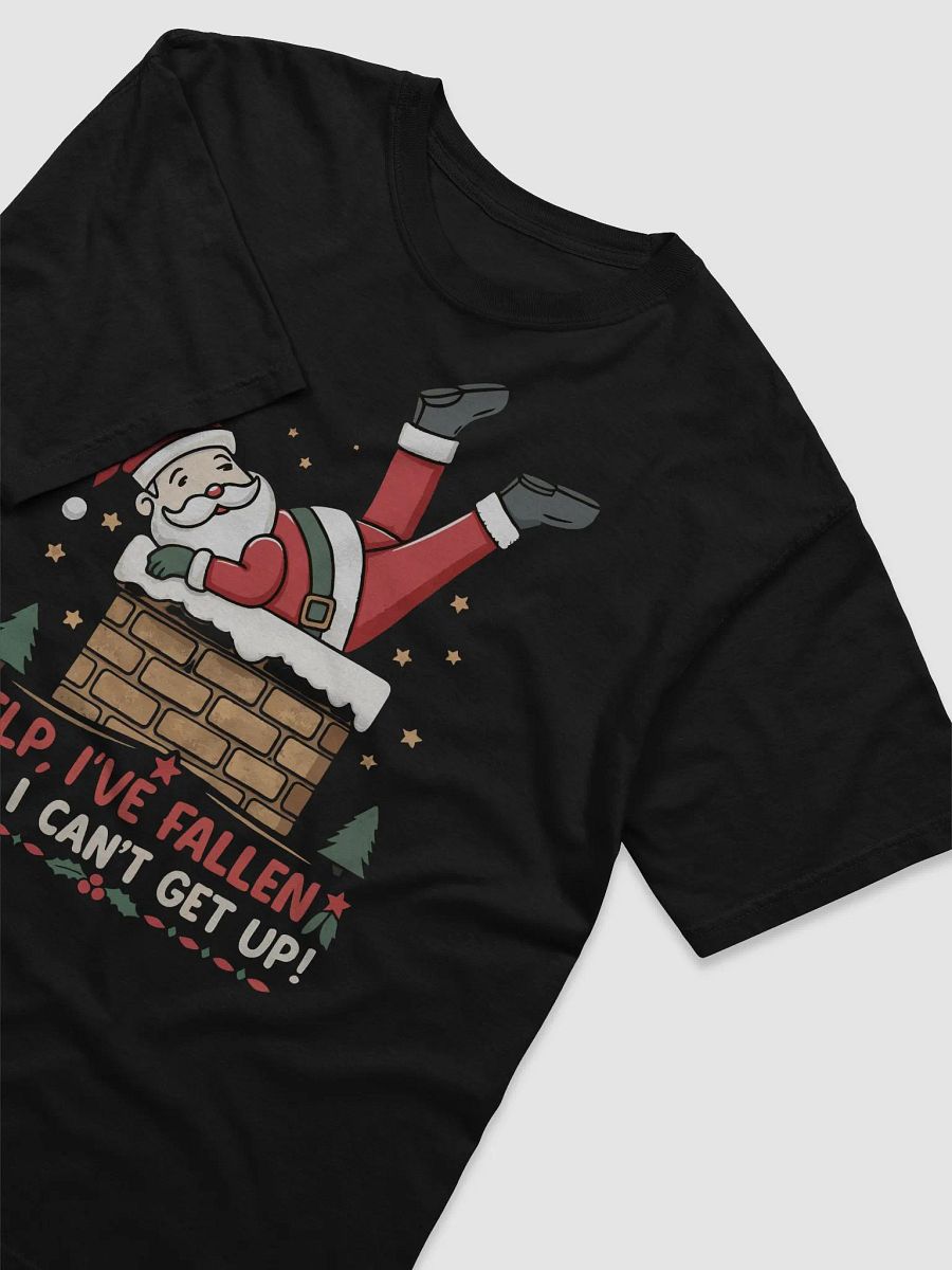 Santa Stuck in Chimney T-Shirt product image (6)