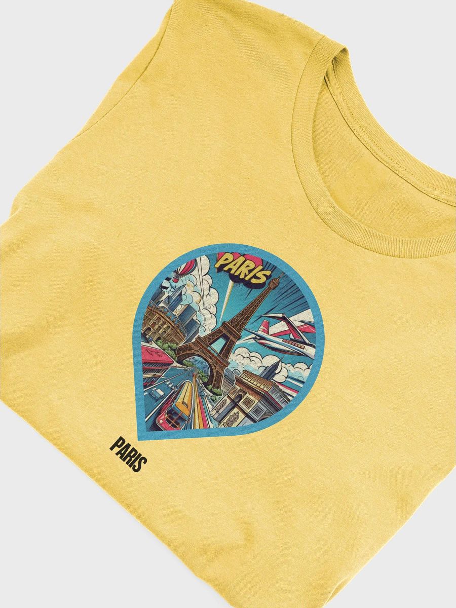 Bella+Canvas Supersoft T-Shirt | AI Design Paris City product image (6)