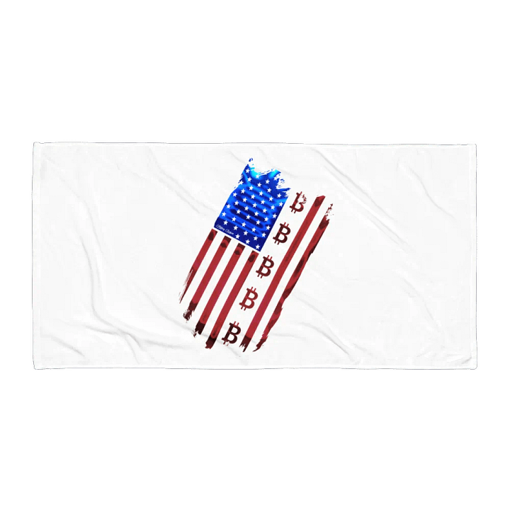 Neon Patriotism Sublimated Towel product image (1)