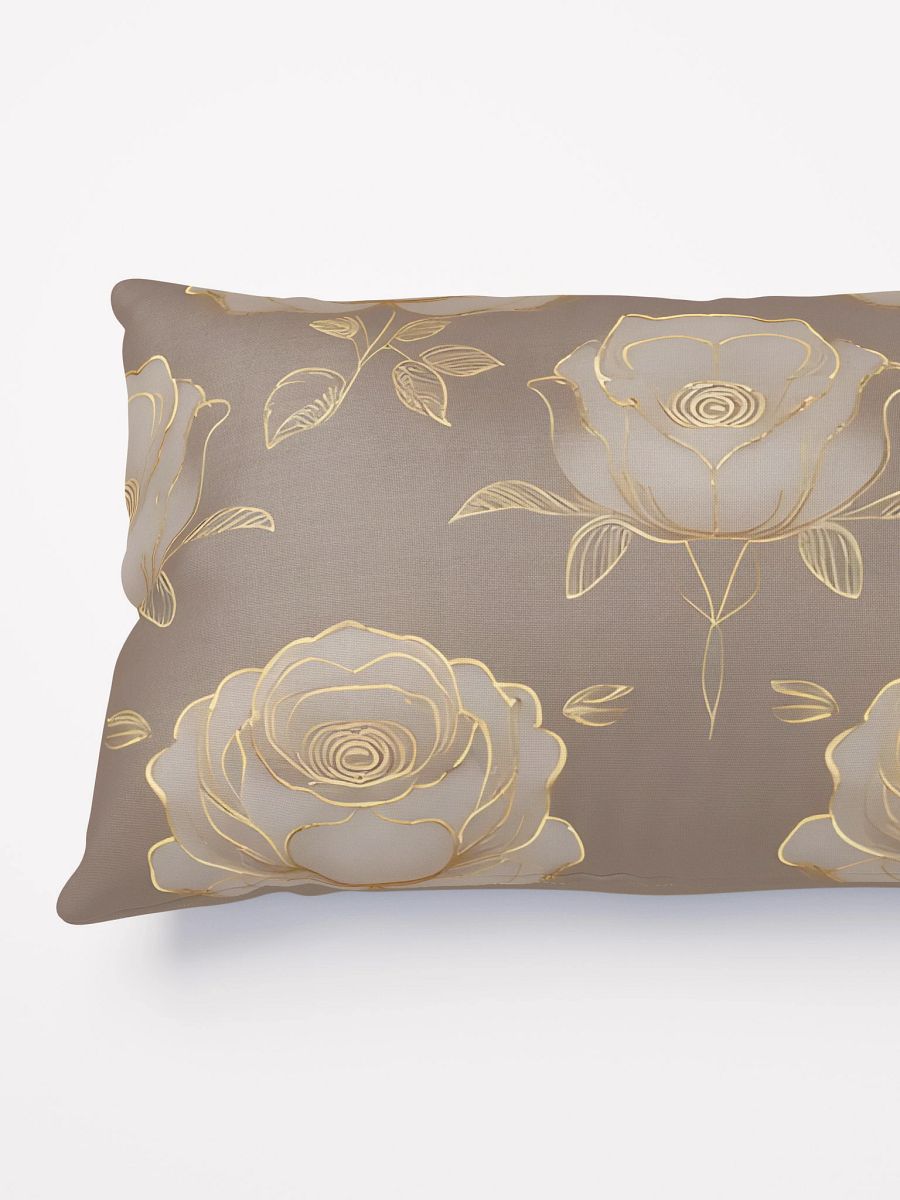 Golden Bloom Luxe Pillow product image (3)