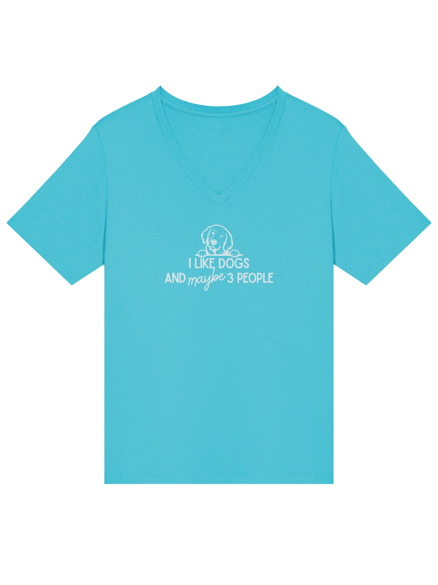 I Like Dogs V-neck product image (16)