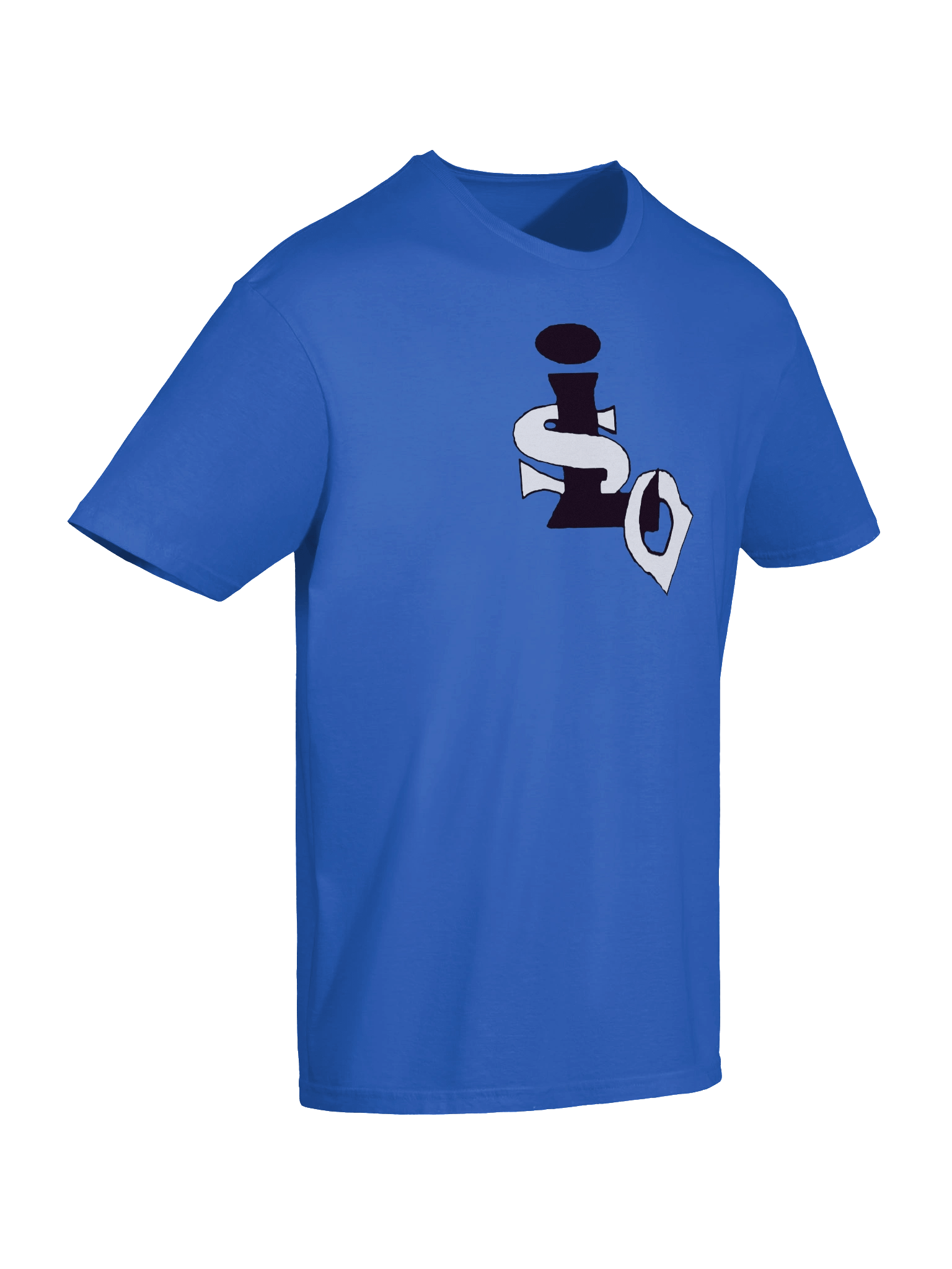 isLa Unisex Round Neck Tee - Blue product image (10)