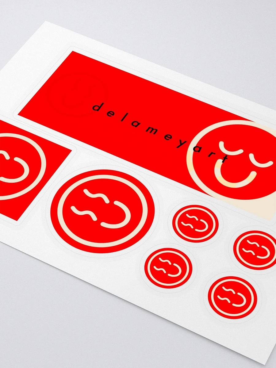 Silly Smile Sticker Sheet product image (3)