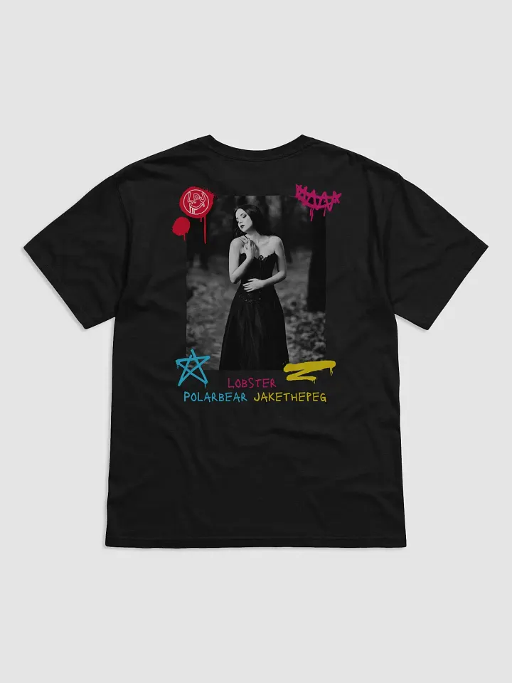 Gothic Graffiti Reverse Print Tee product image (1)