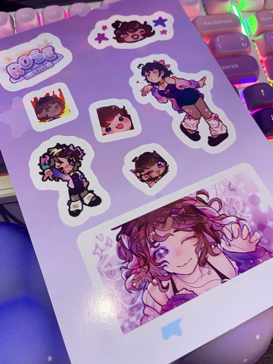 Rose Stickers 💜 product image (3)
