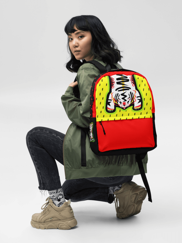 Yellow and Black Lightning - Electric Tiger Club product image (1)