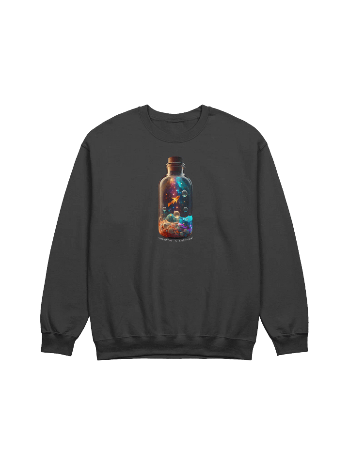 Space Imagination Bottle Sweatshirt product image (1)