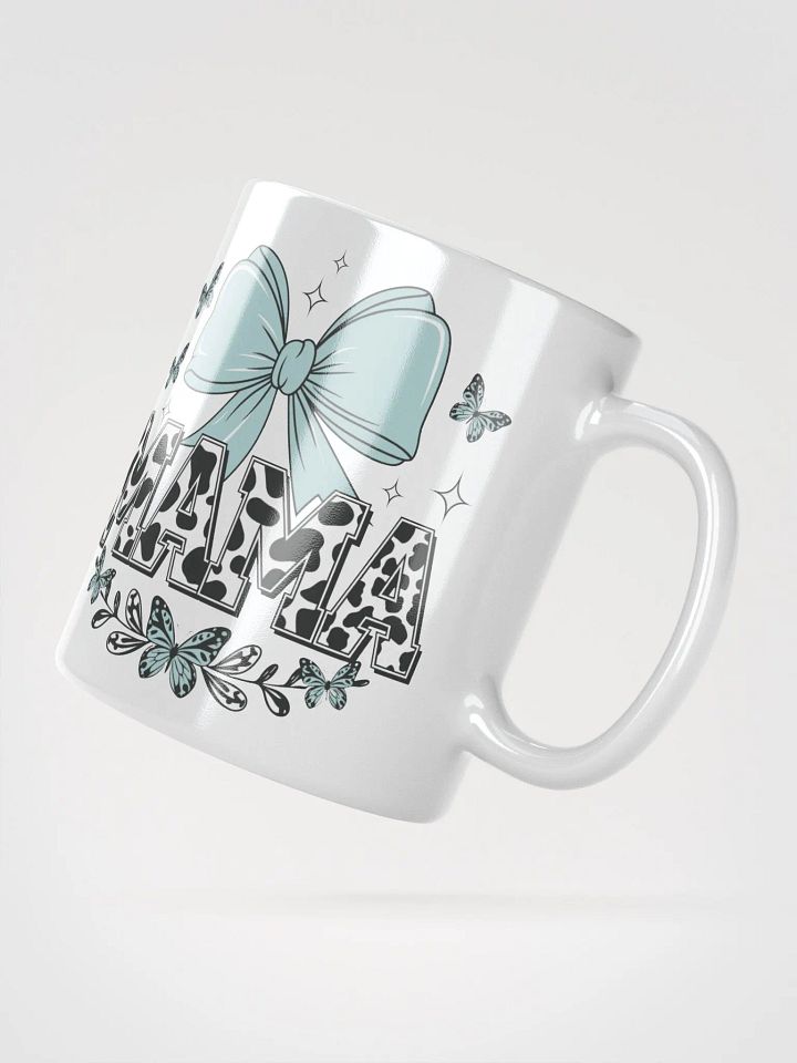 MAMA Cow Print Coquette Bow Mug product image (6)