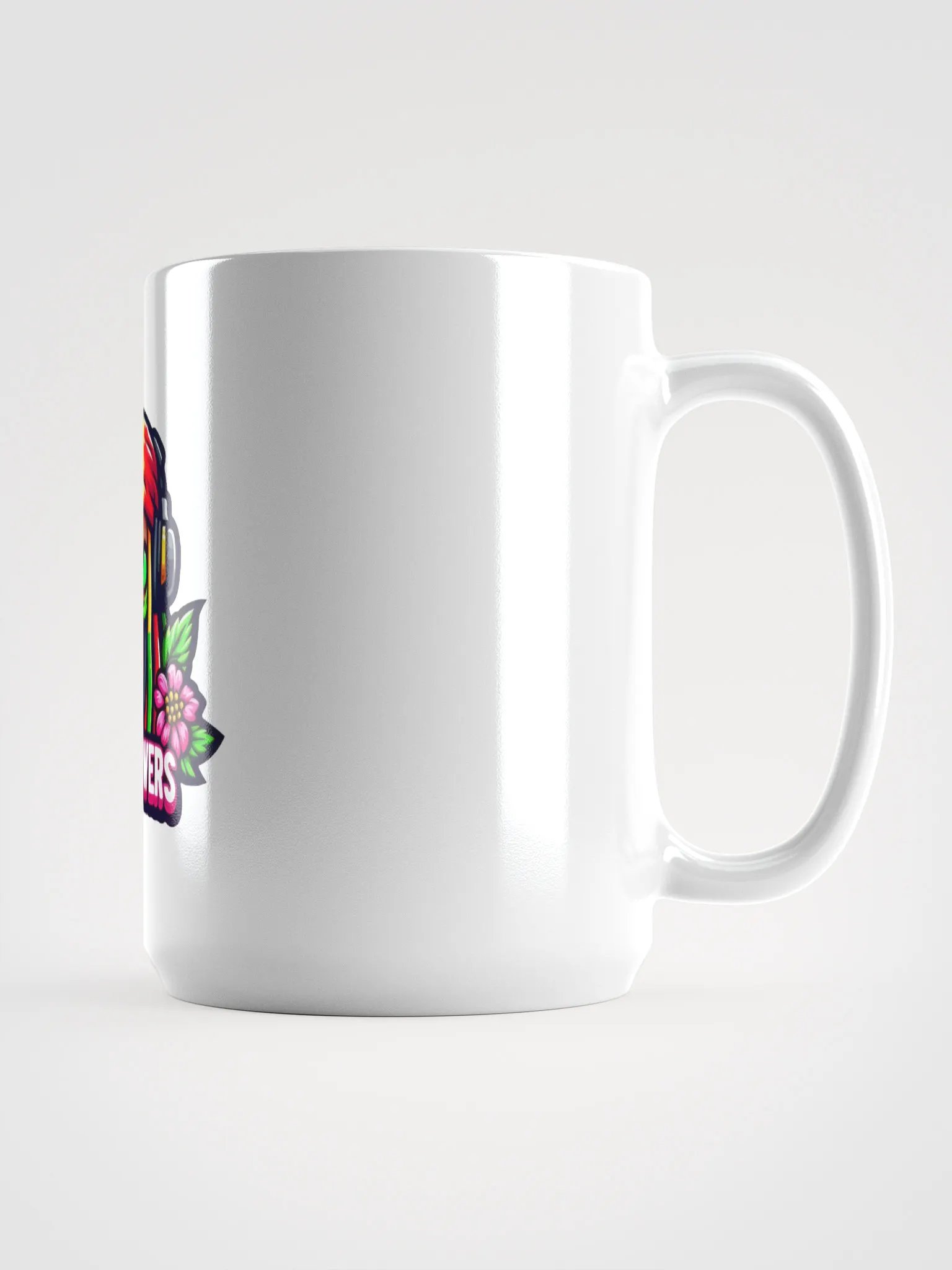 KILLA FLOWERS LOGO COFFEE MUG product image (1)