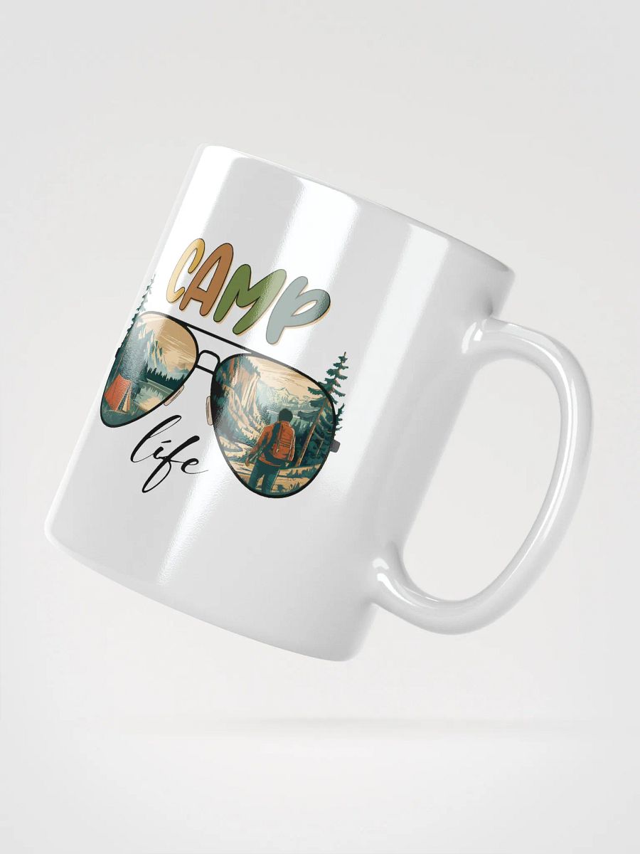 Reflective Campsite Sunglasses Mug product image (6)