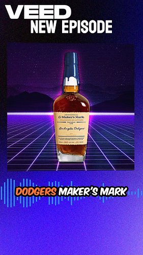 🚨 NEW PODCAST EPISODE! ⚾🥃
This week I’m diving into the Maker’s Mark Champion Selection—a custom bourbon handpicked by the @d...