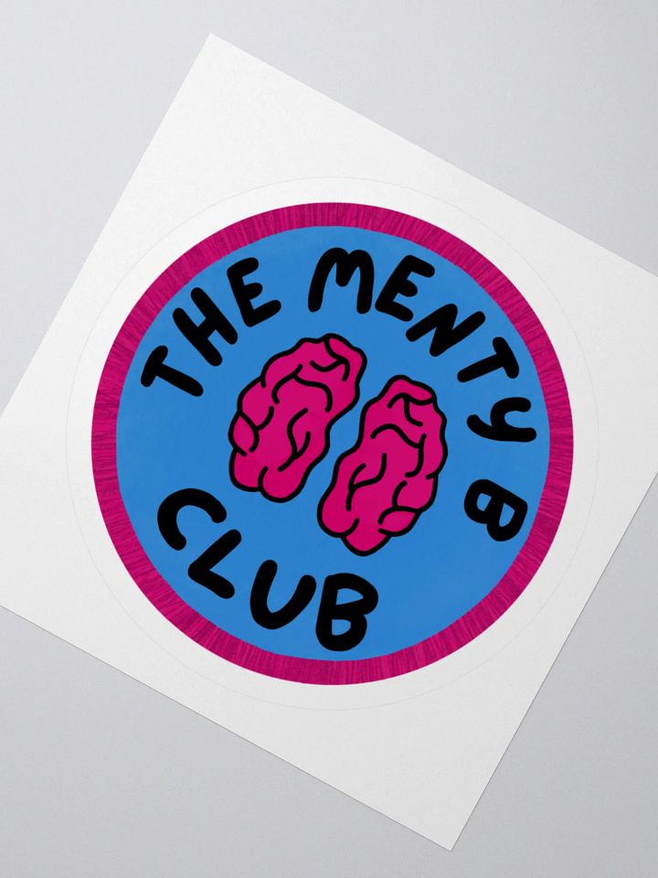 The Menty B Club Badge Sticker product image (2)