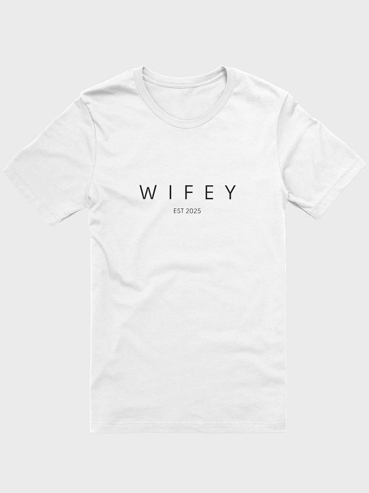 Wifey Est.2025 T-Shirt product image (1)