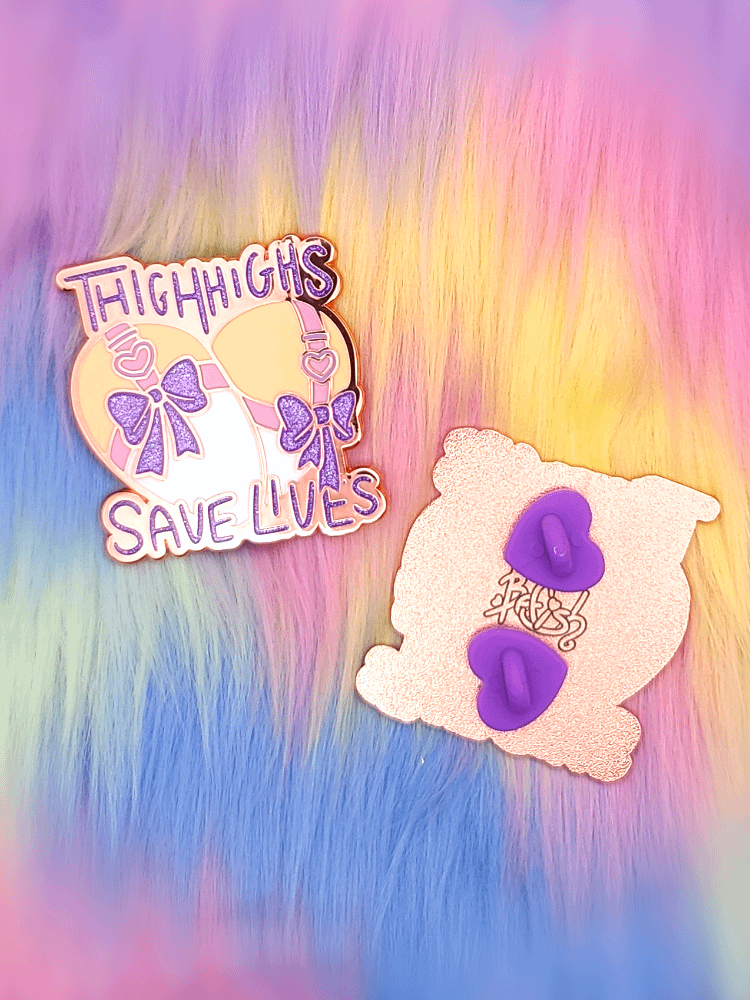 Thigh Highs | Enamel Pin Set product image (4)