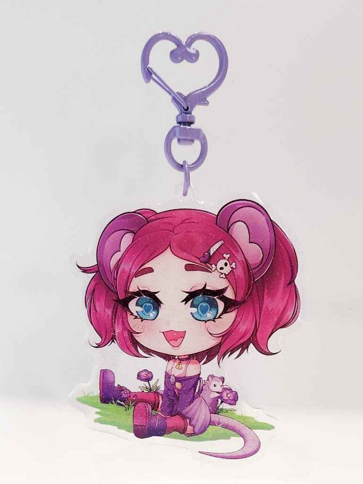 Fluffyflowie Keychain product image (1)