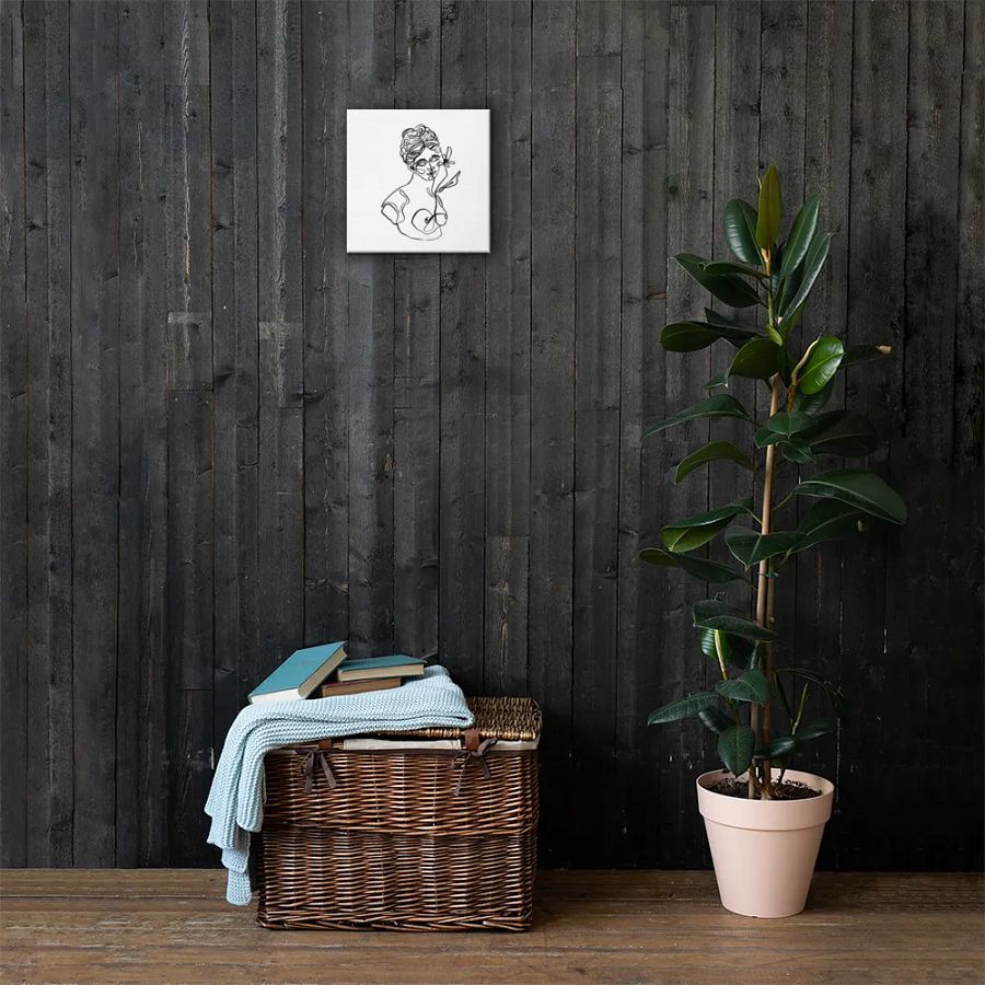 Aphrodite Line Art Canvas product image (3)