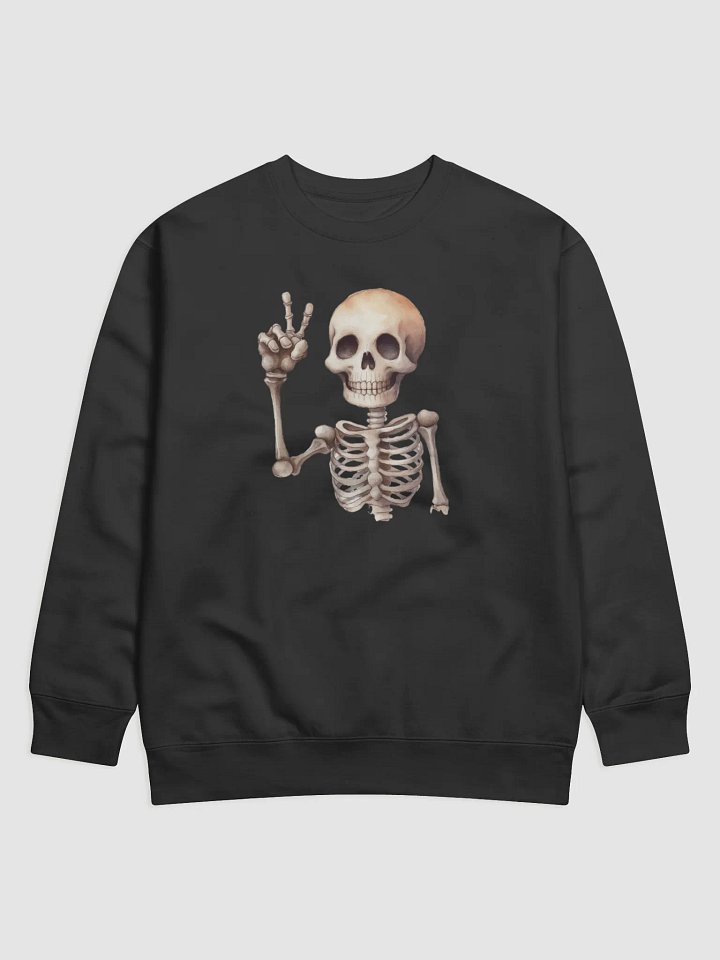 Peaceful Skeleton Premium Sweatshirt product image (1)