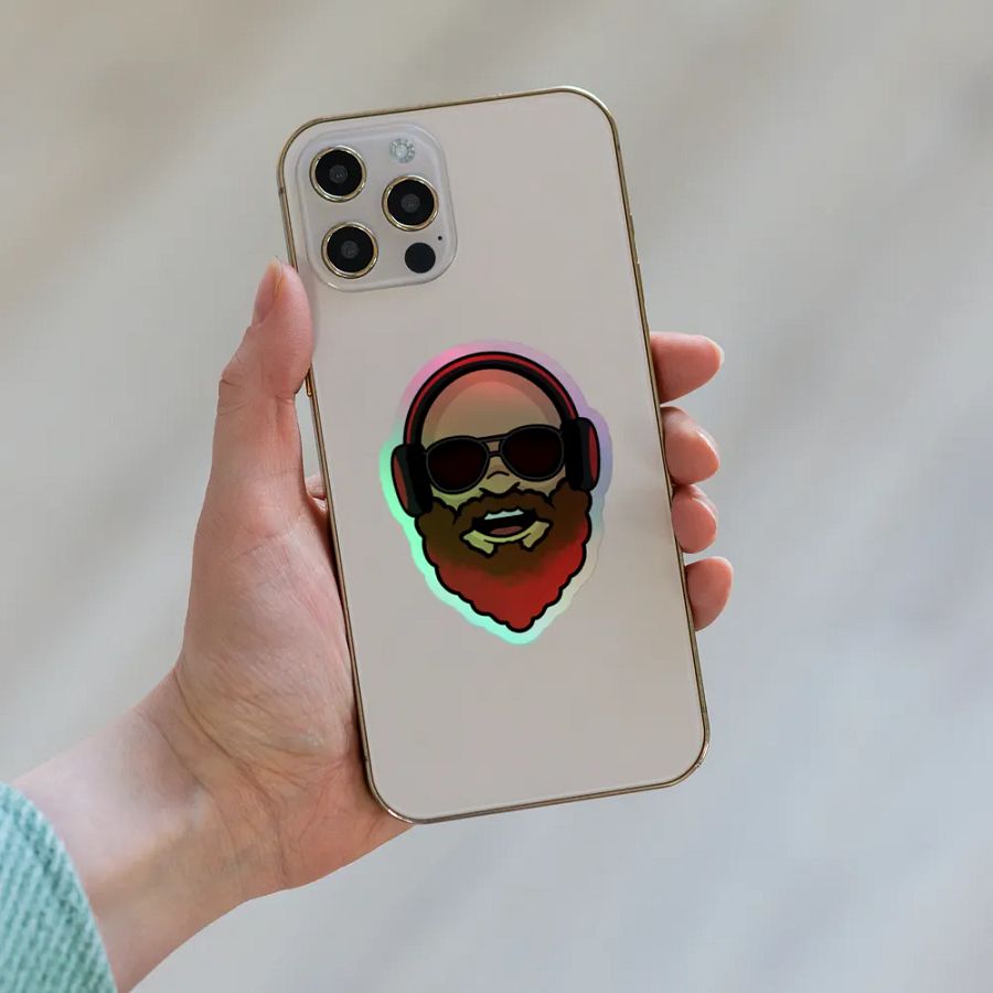 Tony Holographic Sticker product image (8)
