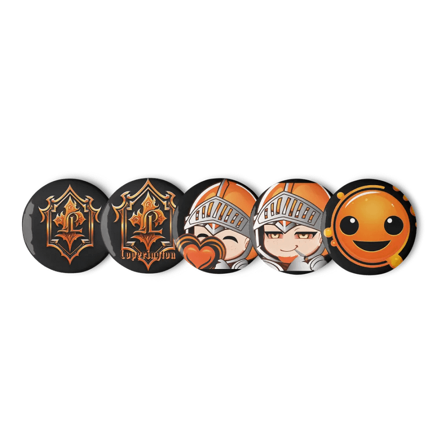 "Embarkment" 5 Pin Set product image (1)