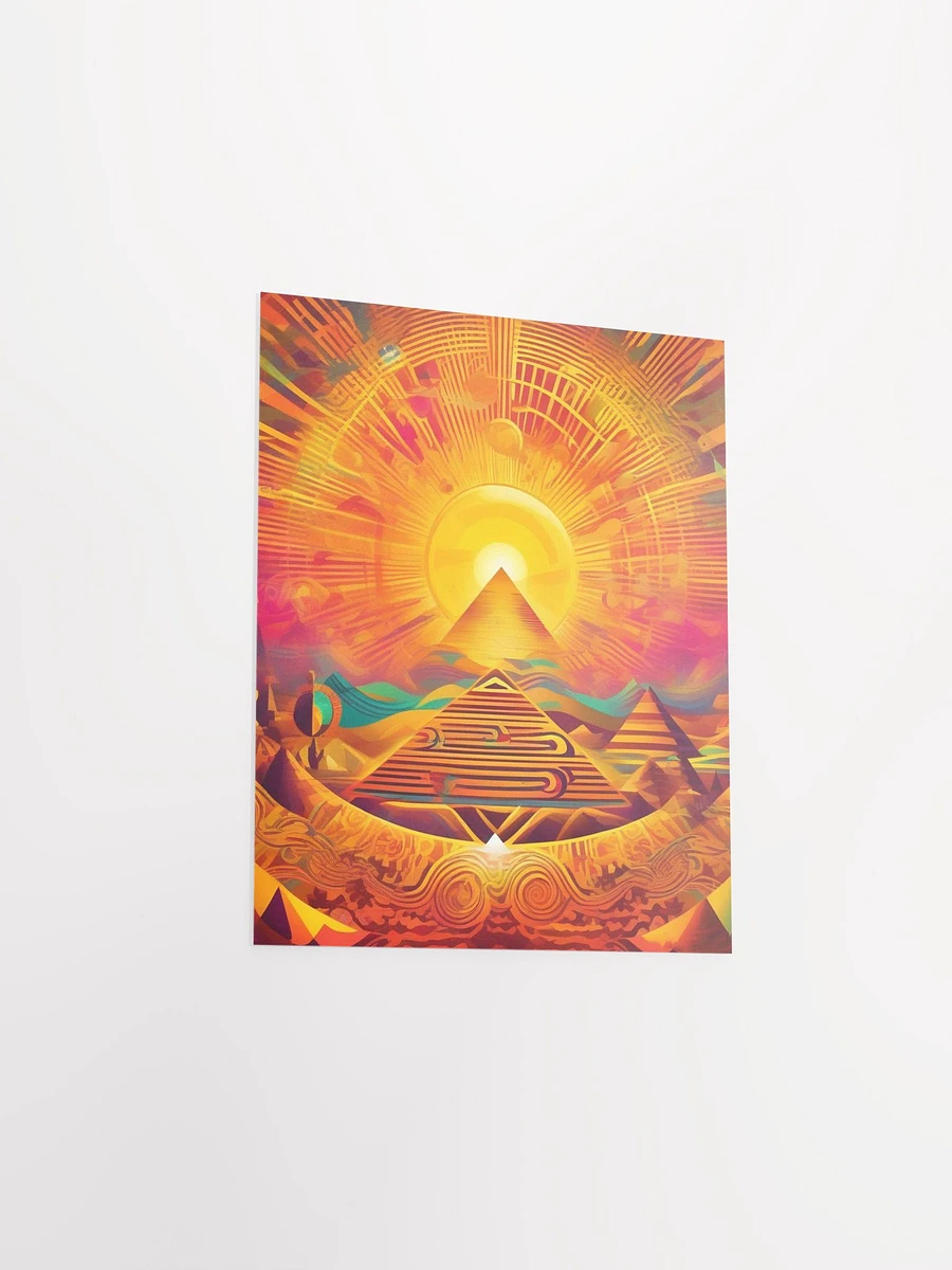 Pyramid Sun Poster product image (4)