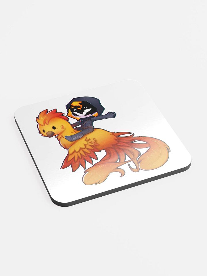 Phoenix Chibi Coaster (White) product image (1)